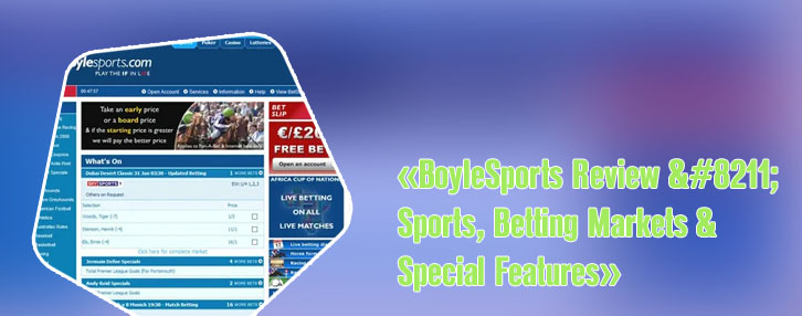 Boylesports football betting