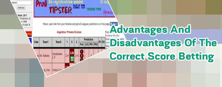 Correct score football betting