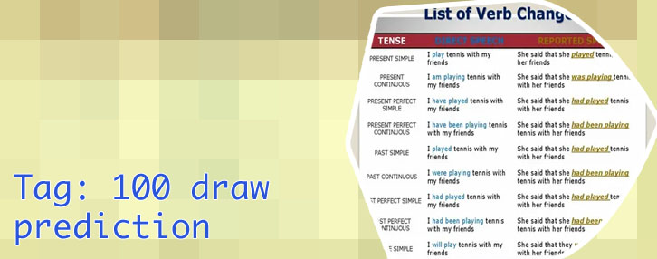 Draw sure prediction