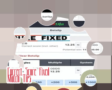 Todays fixed matches correct score